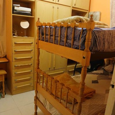 Eins manns herbergi.  4