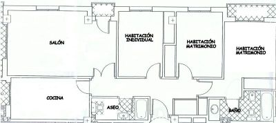 Flat · 3 bedrooms.  2